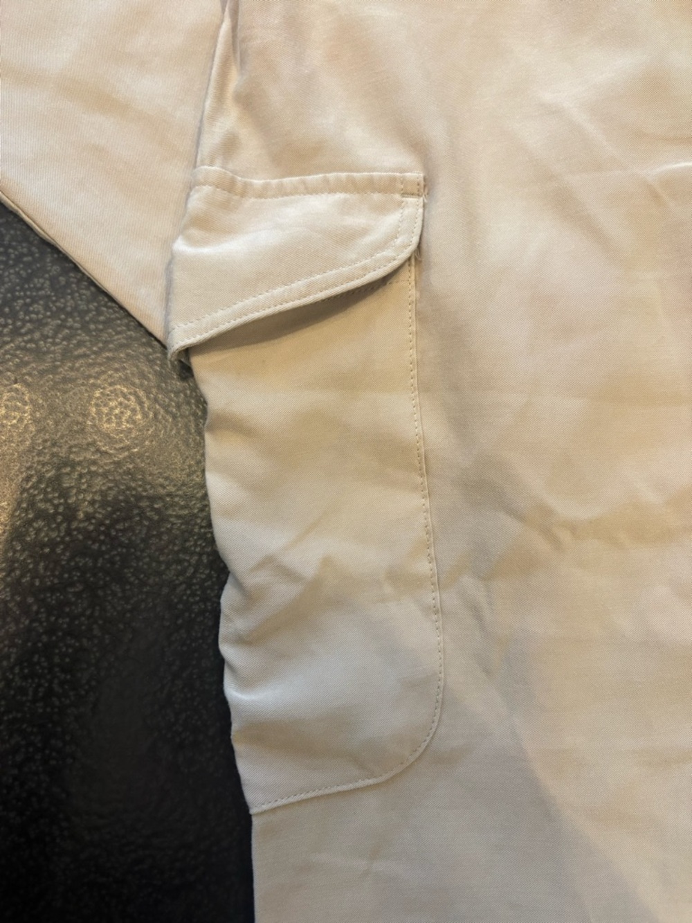 George Large Beige Cargo Style Pants - Picture 6 of 6